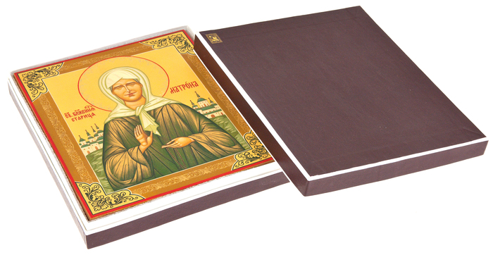 Icon of the "Holy Matron" Palekh